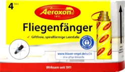 Aeroxon Fliegenfänger - 4 Stück