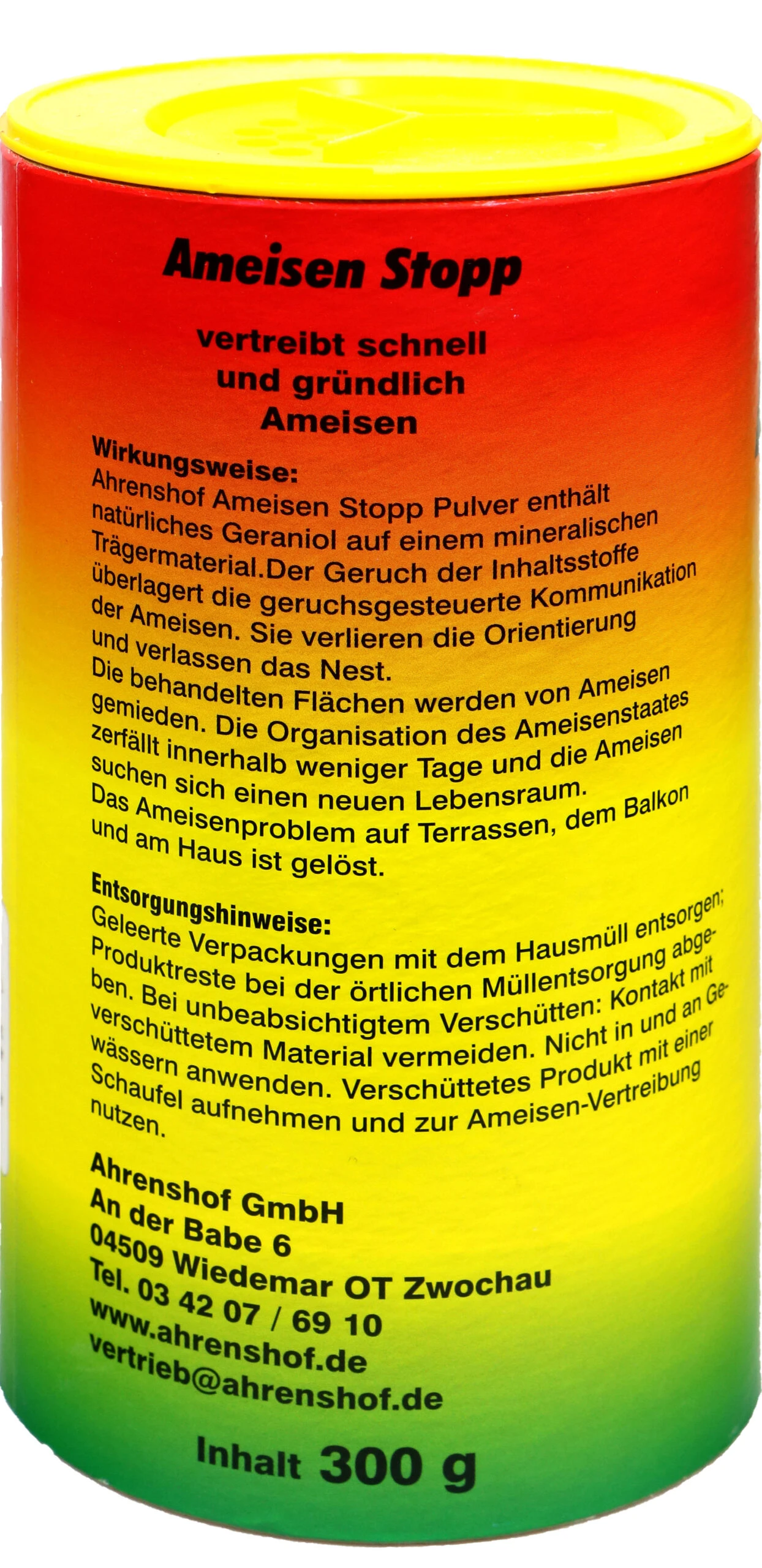 Ahrenshof Ameisen Stopp - 0,3 Kg – Bild 3