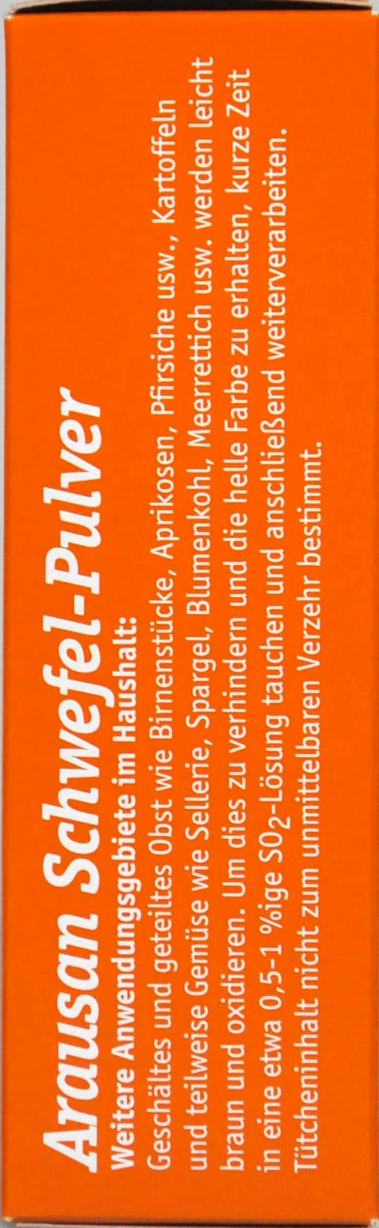 Arausan Schwefel-Pulver (10 X 10g) - 100 G – Bild 4