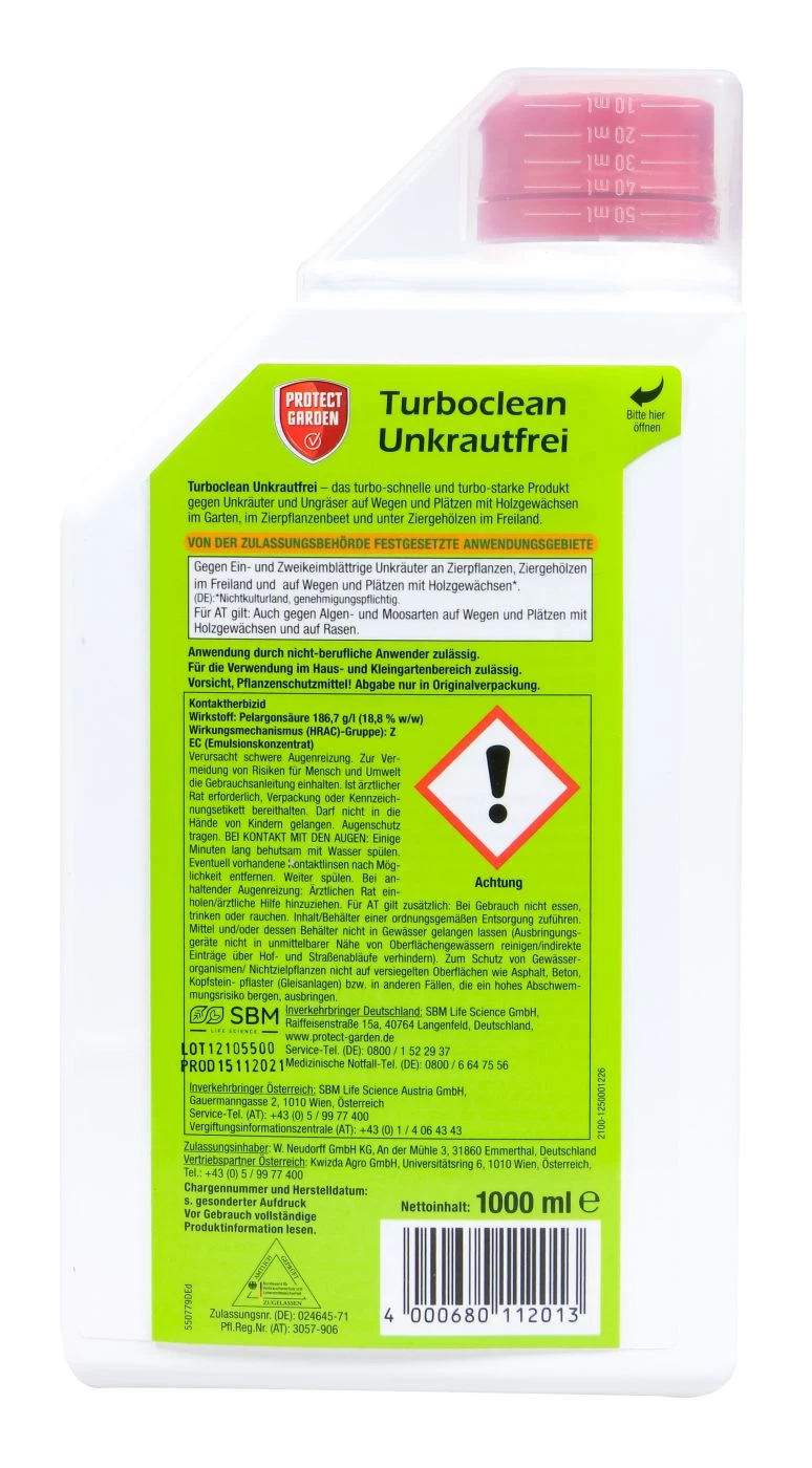Protect Garden Turboclean Unkrautfrei - 1 L – Bild 2