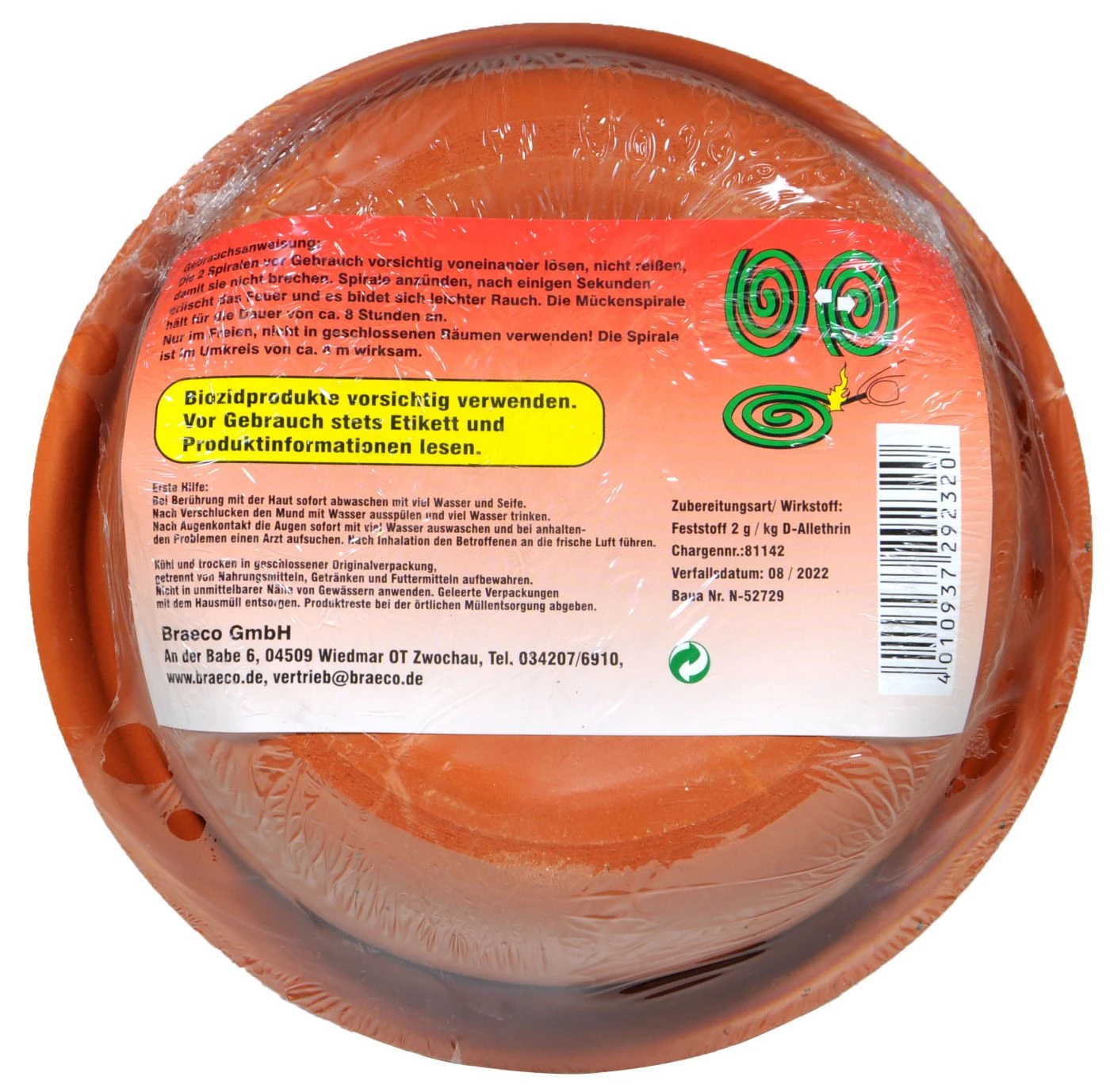 Braeco Anti-Mücken Spirale – Bild 2