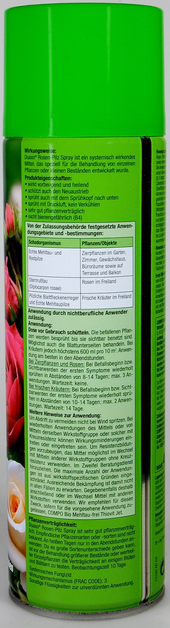 Compo Duaxo Rosen-Pilz-Spray - 400 Ml – Bild 2