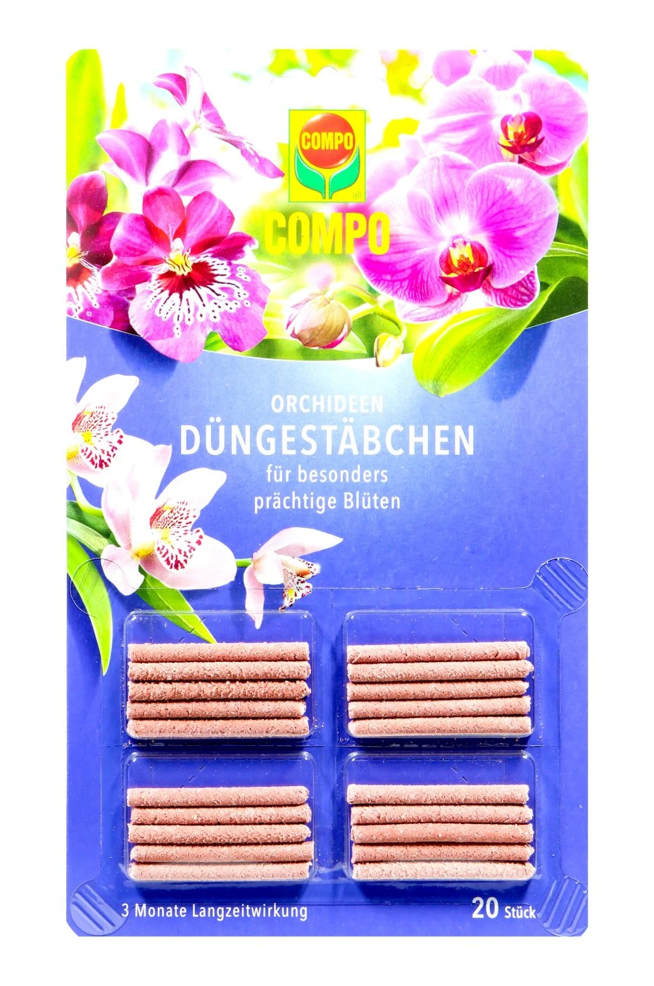 Compo Düngestäbchen Für Orchideen - 20 Stück