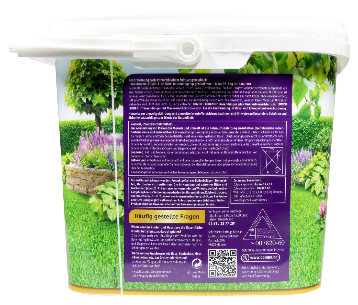 Compo Floranid® Rasendünger - 6 Kg – Bild 2