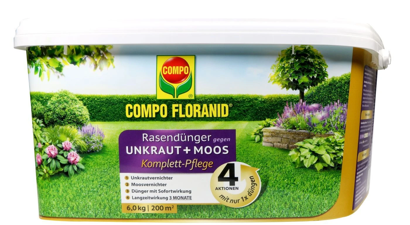 Compo Floranid® Rasendünger - 6 Kg