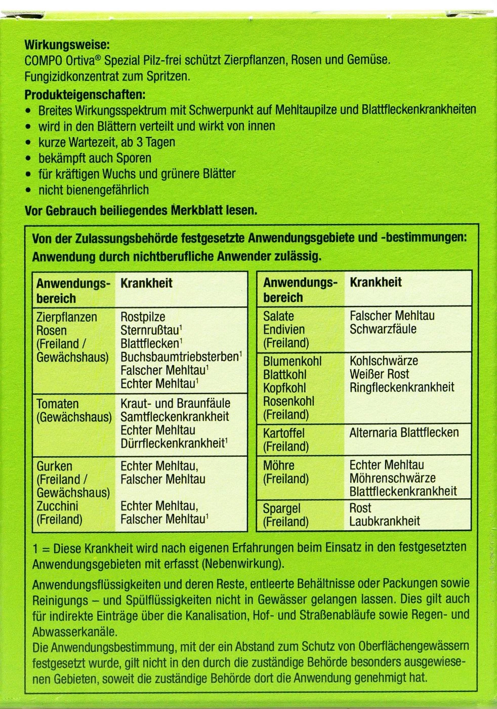 Compo Ortiva Spezial Pilz-frei - 20 Ml – Bild 4