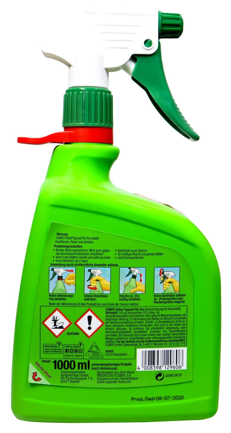 Compo Ortiva Spezial Pilz-frei - 1 L – Bild 2