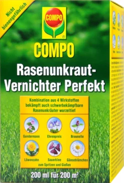 Compo Rasenunkraut-Vernichter Perfekt - 200 Ml