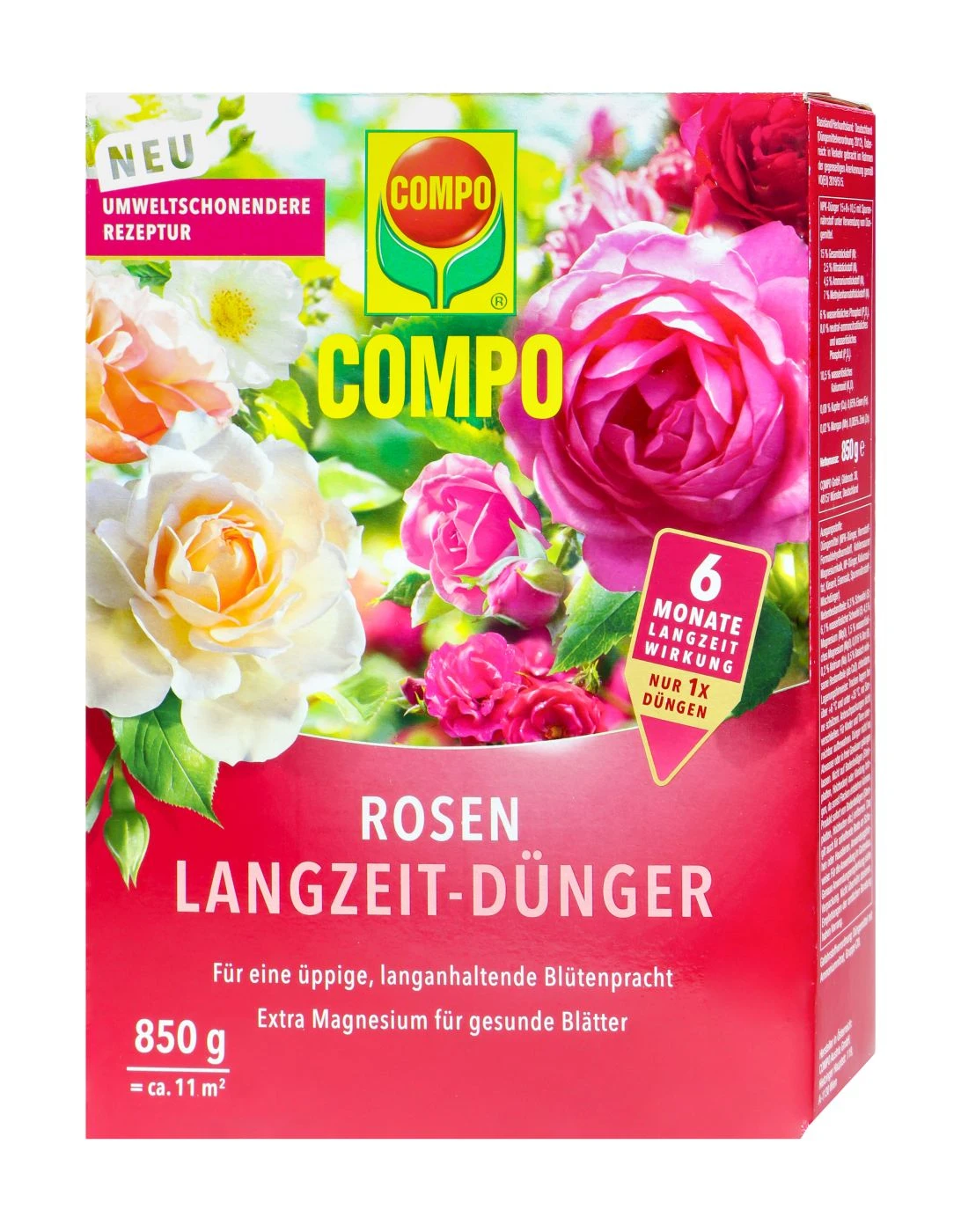 Compo Rosen Langzeit-Dünger - 0,85 Kg