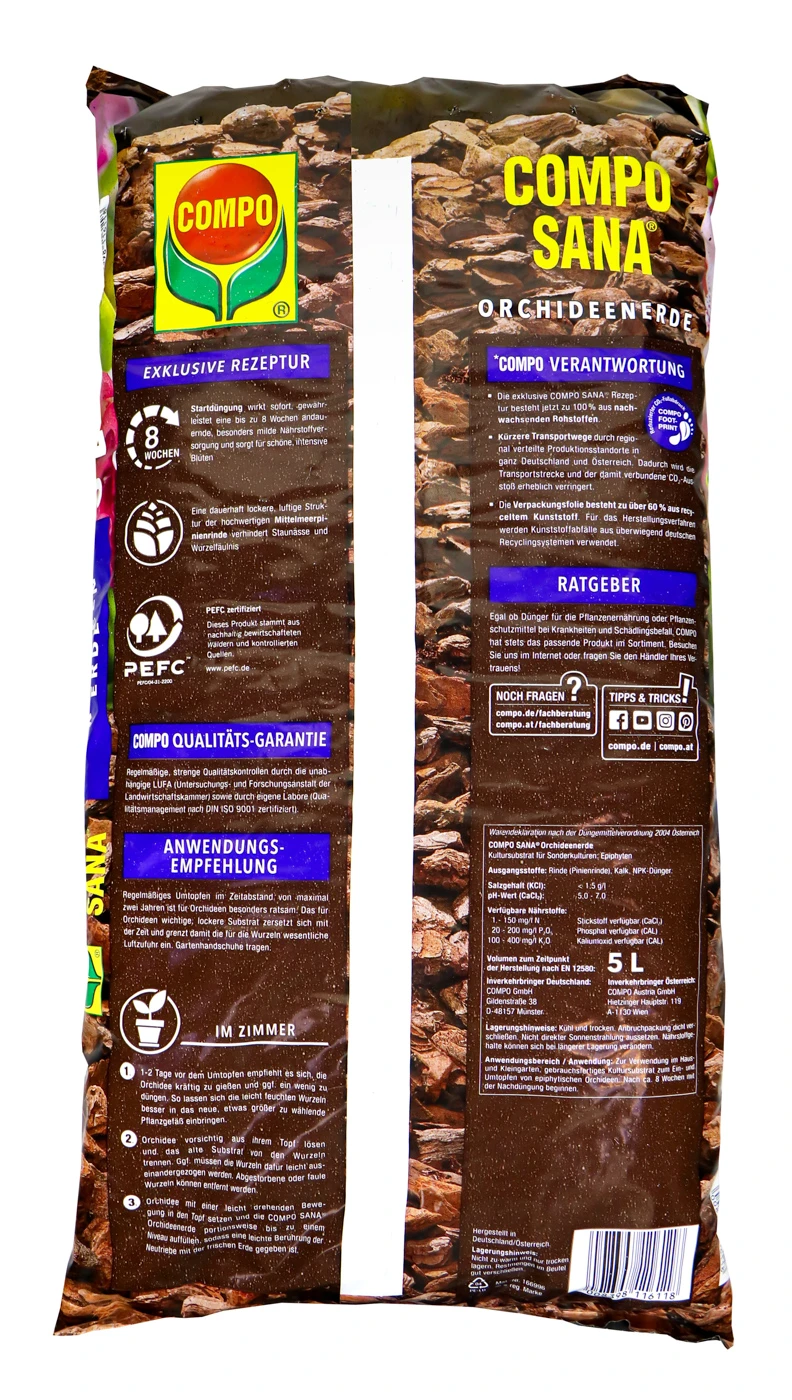 Compo Sana Orchideenerde - 5 L – Bild 2