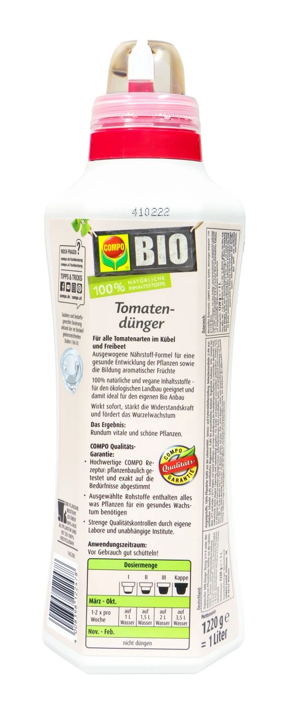 Compo Bio Tomatendünger - 1 L – Bild 2