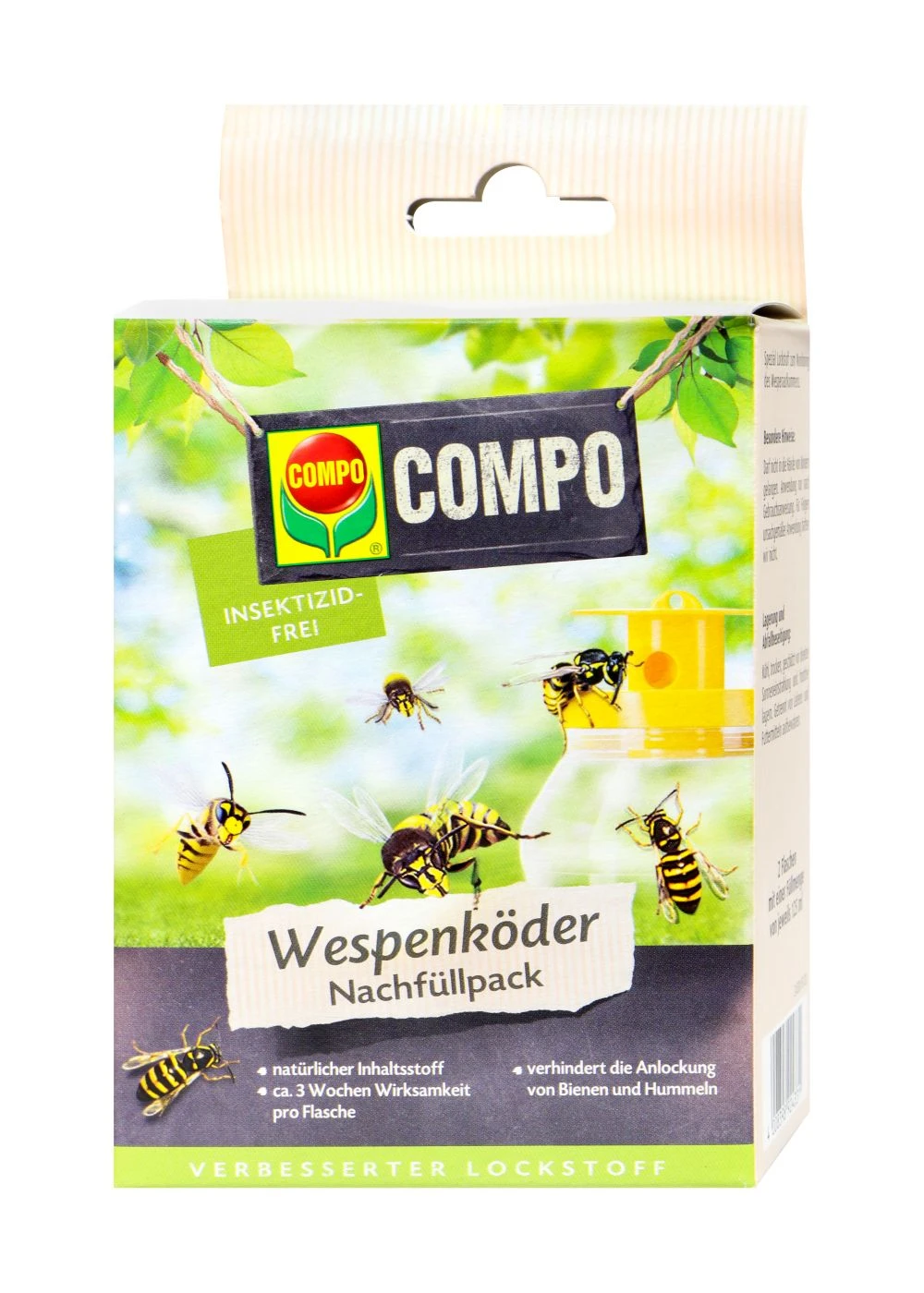 Compo Wespen-Falle N Nachfüller - 2 Stück