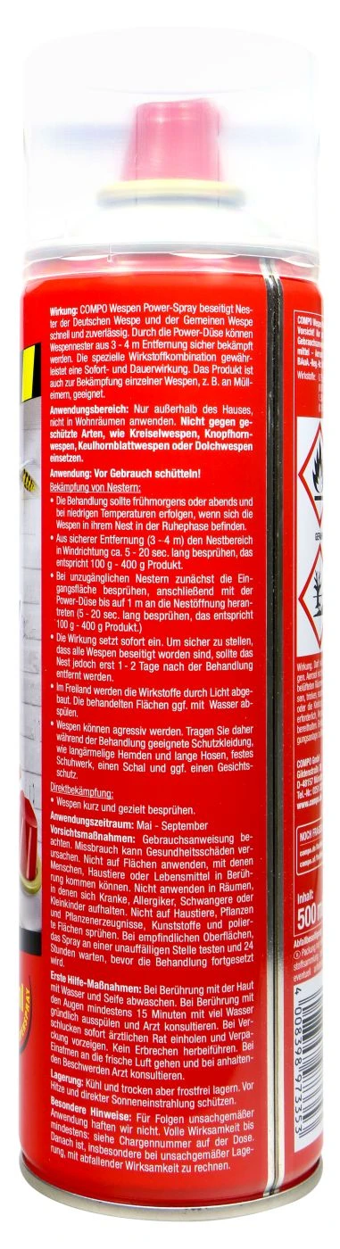 Compo Wespen Power-Spray - 0,5 L – Bild 3