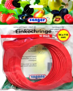 Sänger Einkochringe 96 X 118 Mm - 10 Stück