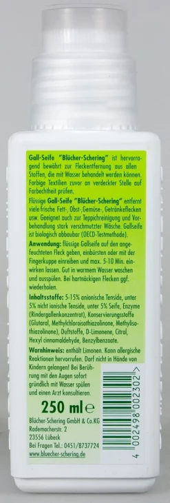 Flüssige Gallseife Blücher - 250 Ml