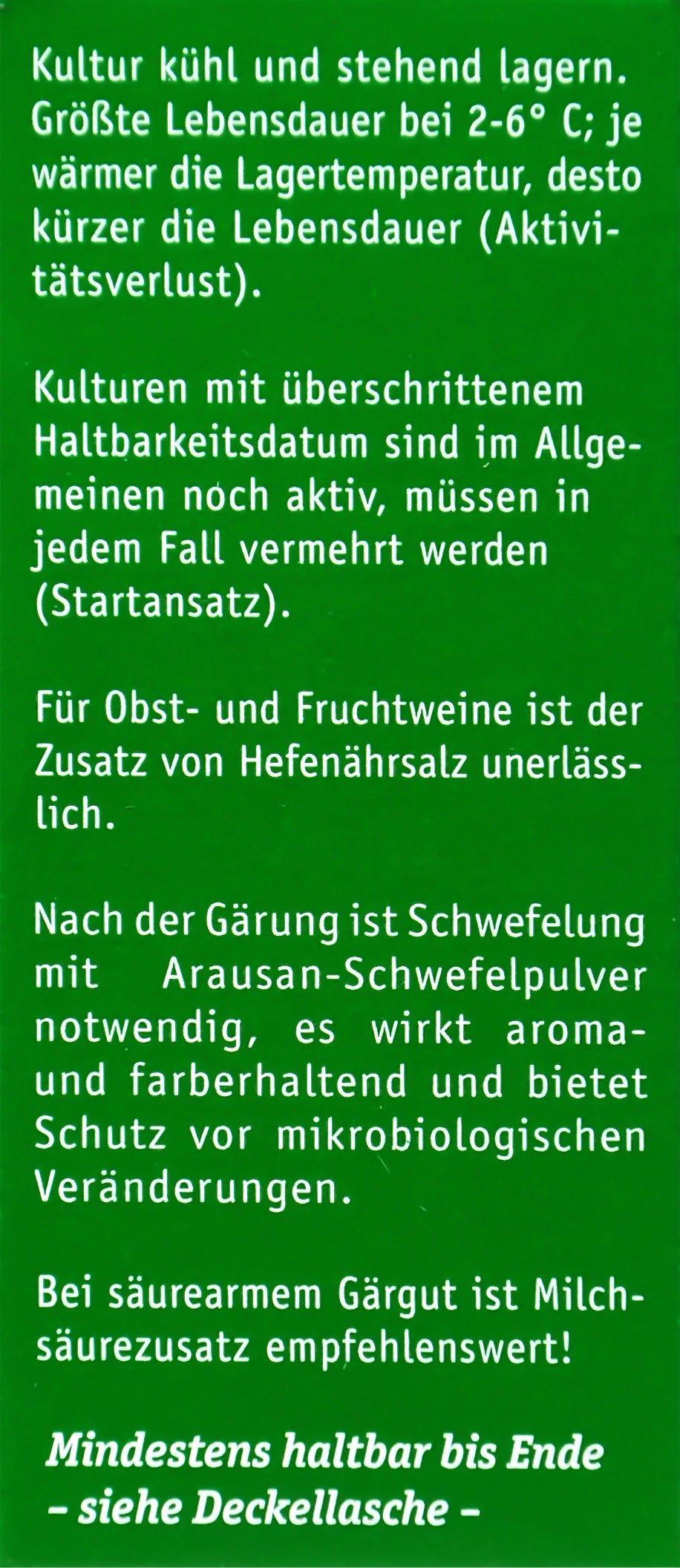 Kitzinger Hefe Portwein - 20 Ml – Bild 4