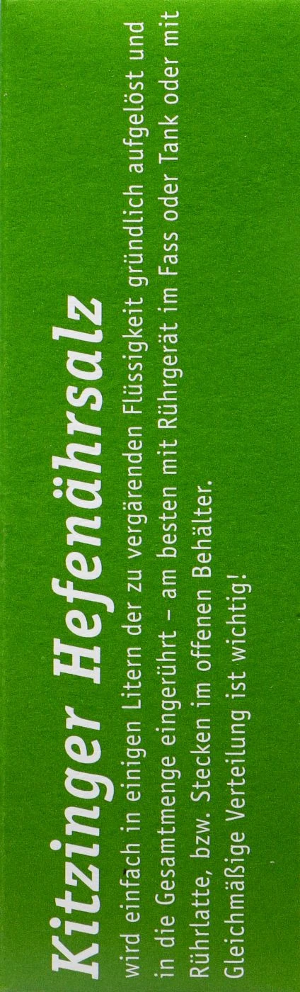 Kitzinger Hefenährsalz - 100 G – Bild 5