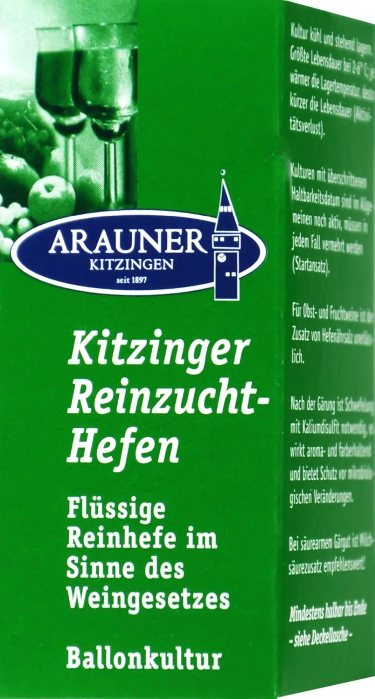 Kitzinger Reinzucht-Hefe Bordeaux - 20 Ml