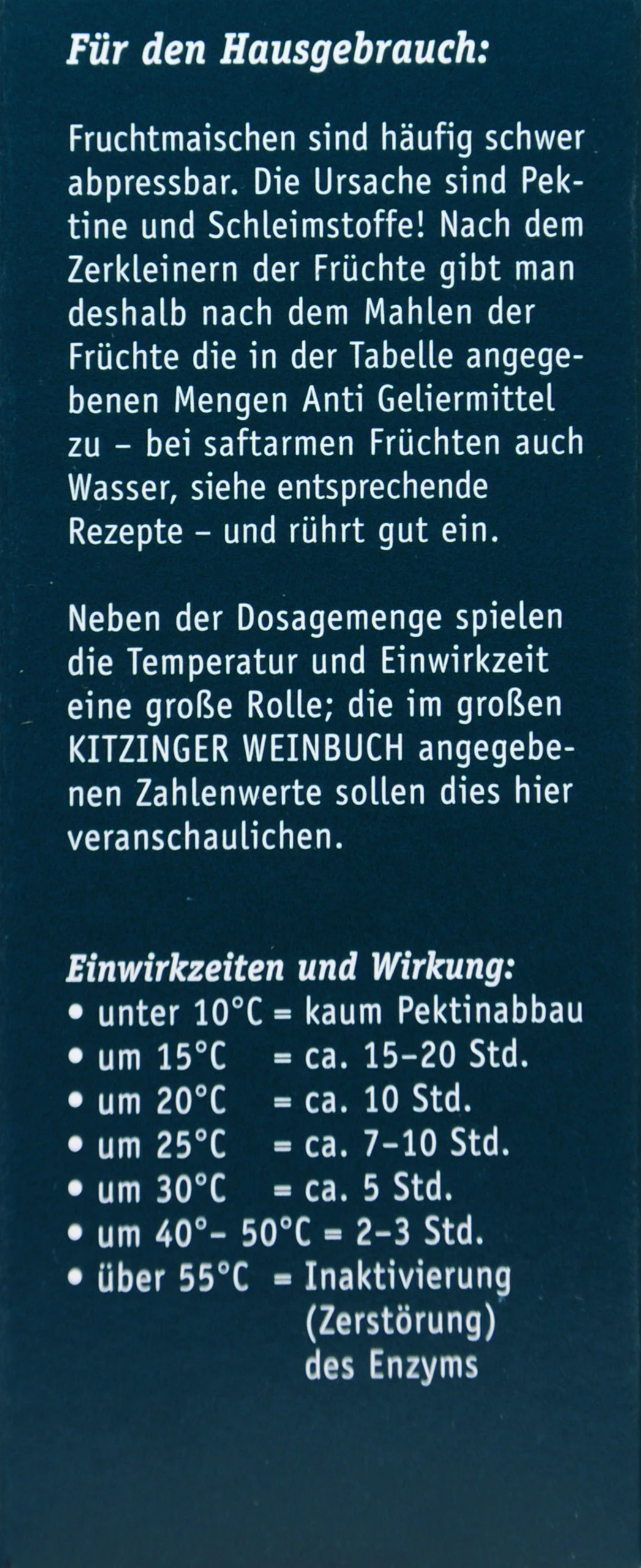 Kitzinger Anti Geliermittel - 50 G – Bild 4