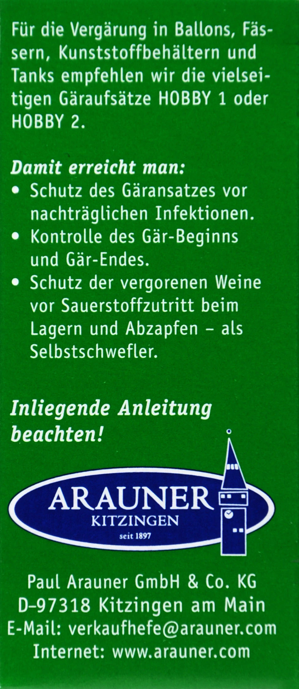 Kitzinger Hefe Sherry - 20 Ml – Bild 5