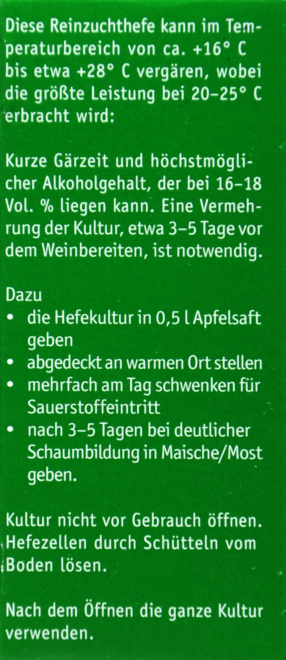 Kitzinger Hefe Sherry - 20 Ml – Bild 4