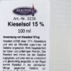 Kitzinger Kieselsol 15 % - 100 Ml