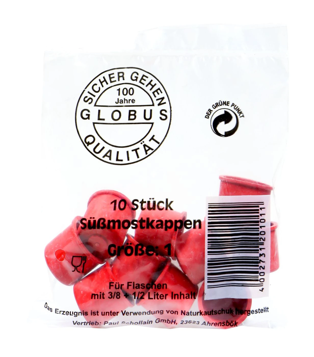 Sänger Mostkappe Ohne Bohren 0,2-0,5 L - 10 Stück