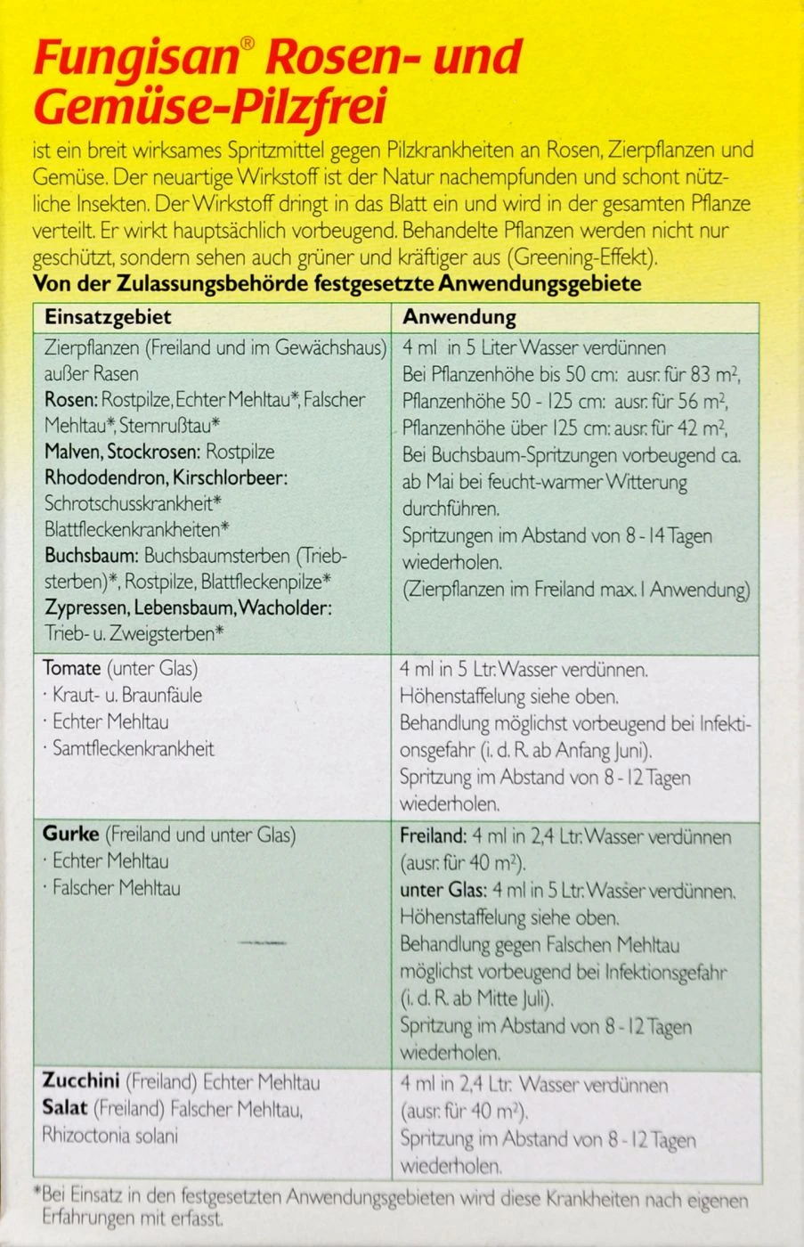 Neudorff Fungisan Rosen-Pilzfrei - 16 Ml – Bild 2