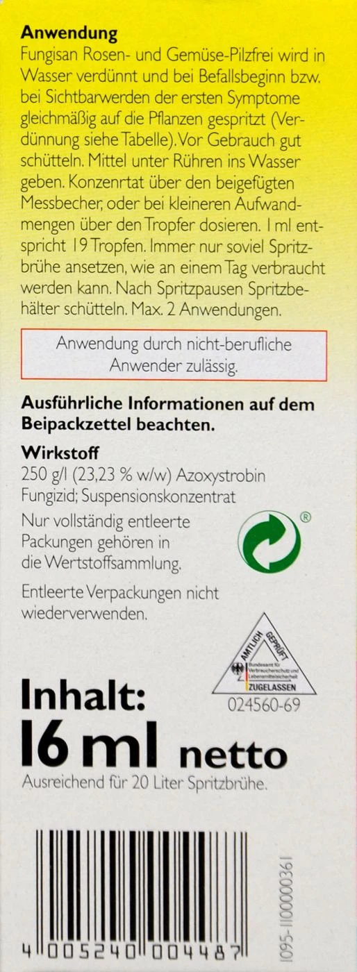 Neudorff Fungisan Rosen-Pilzfrei - 16 Ml – Bild 4