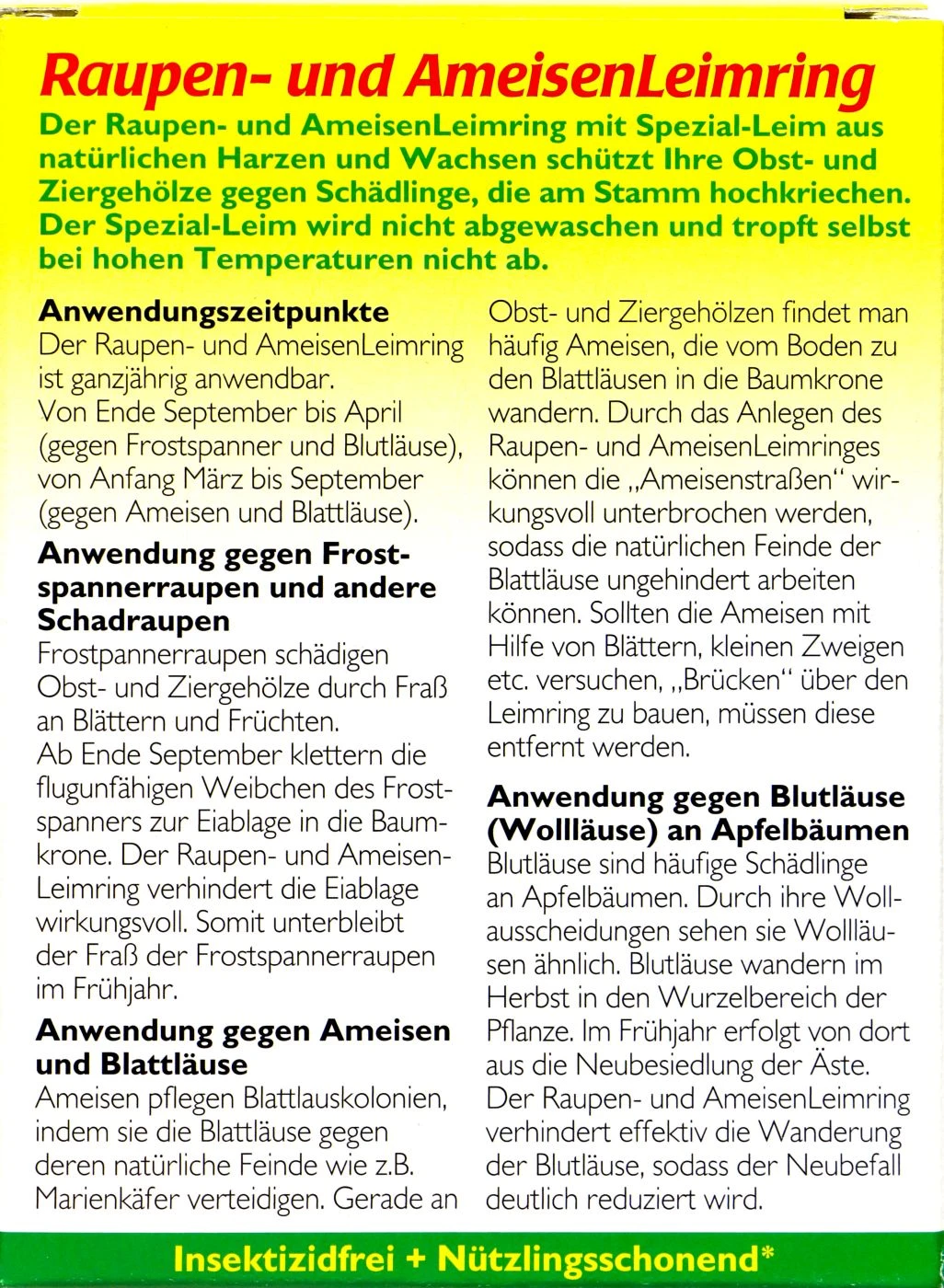 Neudorff Raupen- Und Ameisenleimring - 3 M – Bild 2