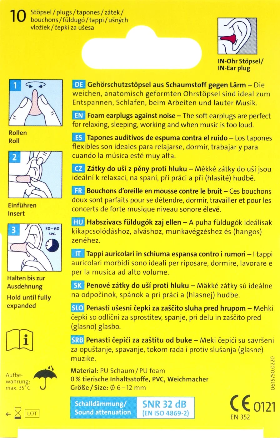 Ohropax Soft - 10 Stück – Bild 2