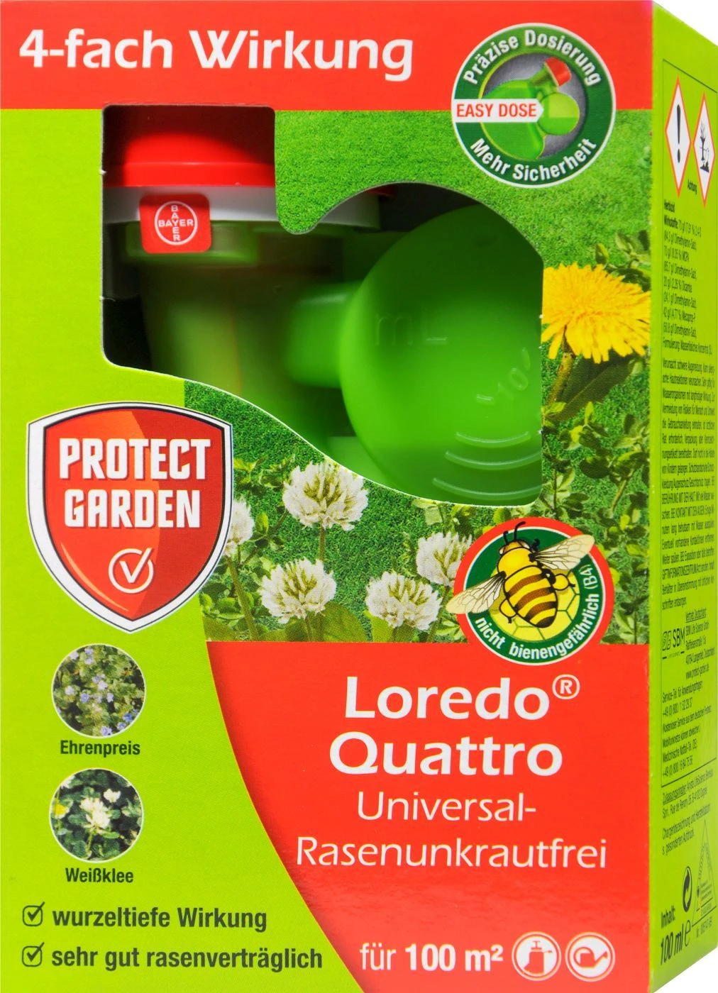 Protect Garden Loredo Quattro Univ.Rasenunkrautfrei - 100 Ml