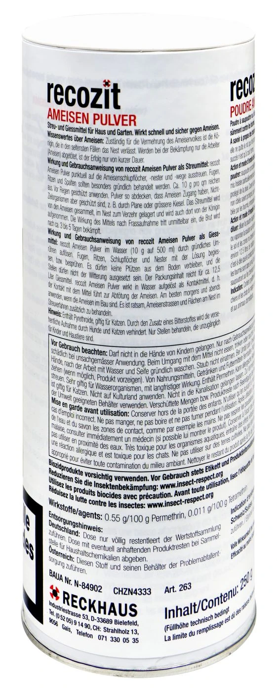 Recozit Ameisen Pulver - 250 G – Bild 2
