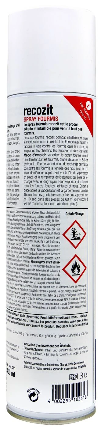 Recozit Ameisen Spray - 0,4 L – Bild 3