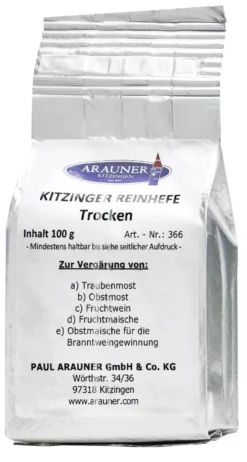 Kitzinger Trockenhefe - 100 G