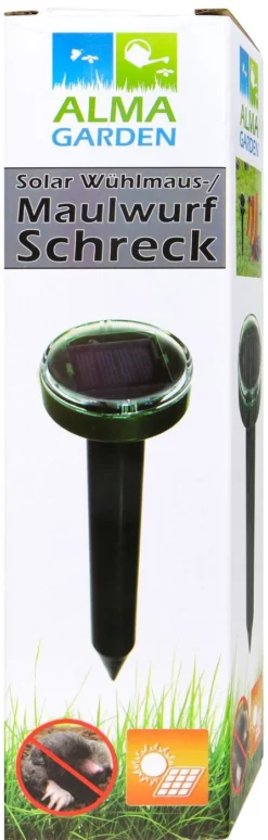 Alma Garden Solar Wühlmaus-/Maulwurf Schreck