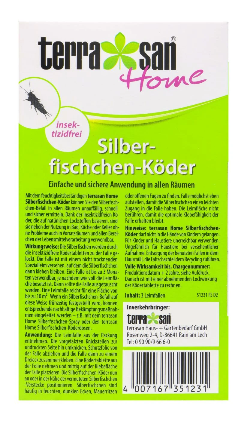 Terrasan Silberfischchen Köder - 2 Stück – Bild 2