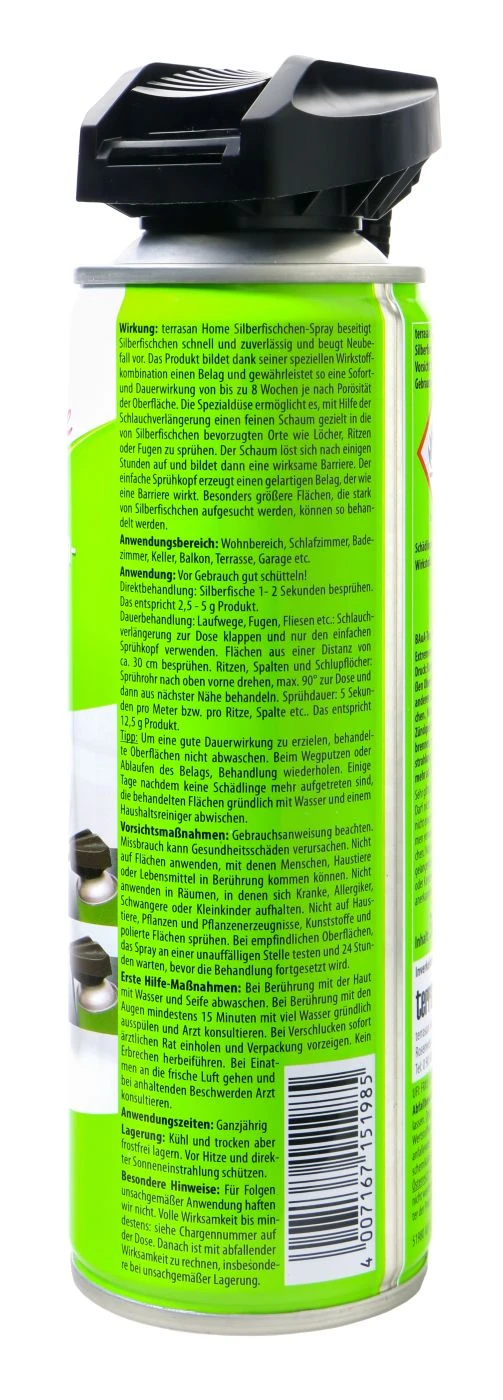 Terrasan Silberfischchen Spray - 300 Ml – Bild 3